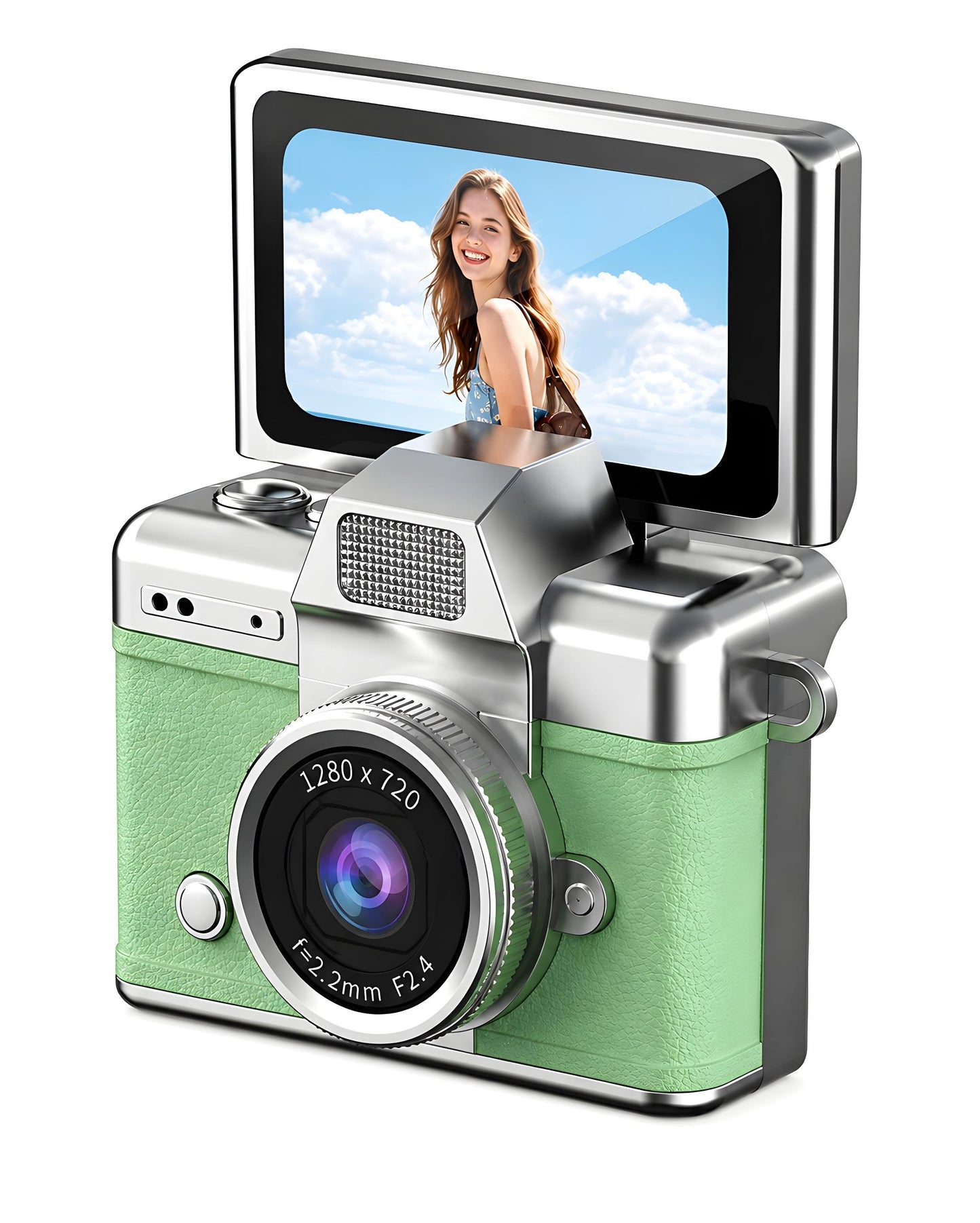 Charm Camera® - Dönen Ekranlı Mini Kamera