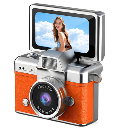 Charm Camera® - Dönen Ekranlı Mini Kamera
