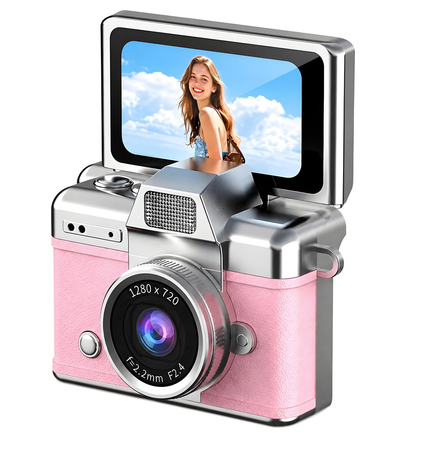 Charm Camera® - Dönen Ekranlı Mini Kamera