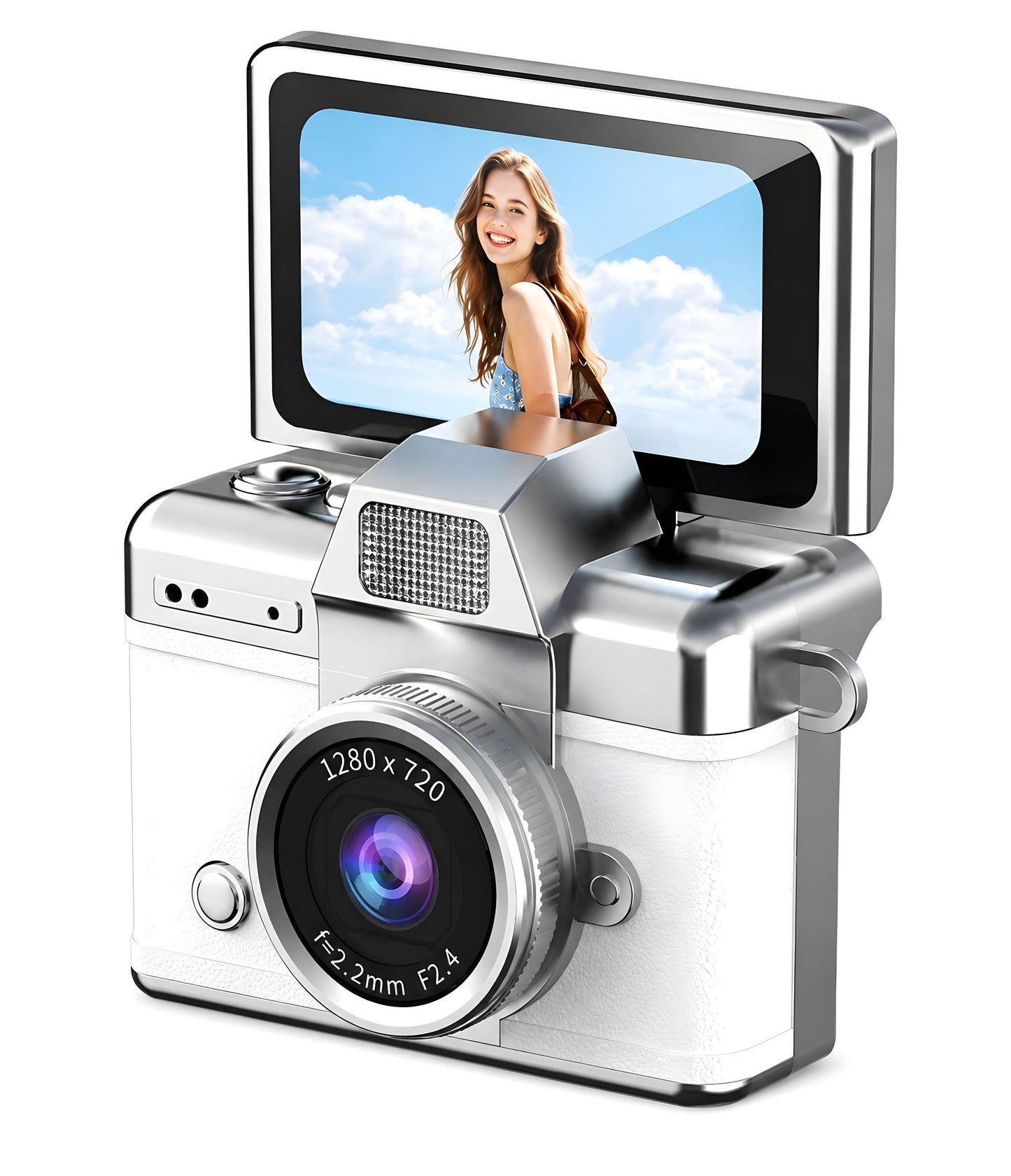 Charm Camera® - Dönen Ekranlı Mini Kamera