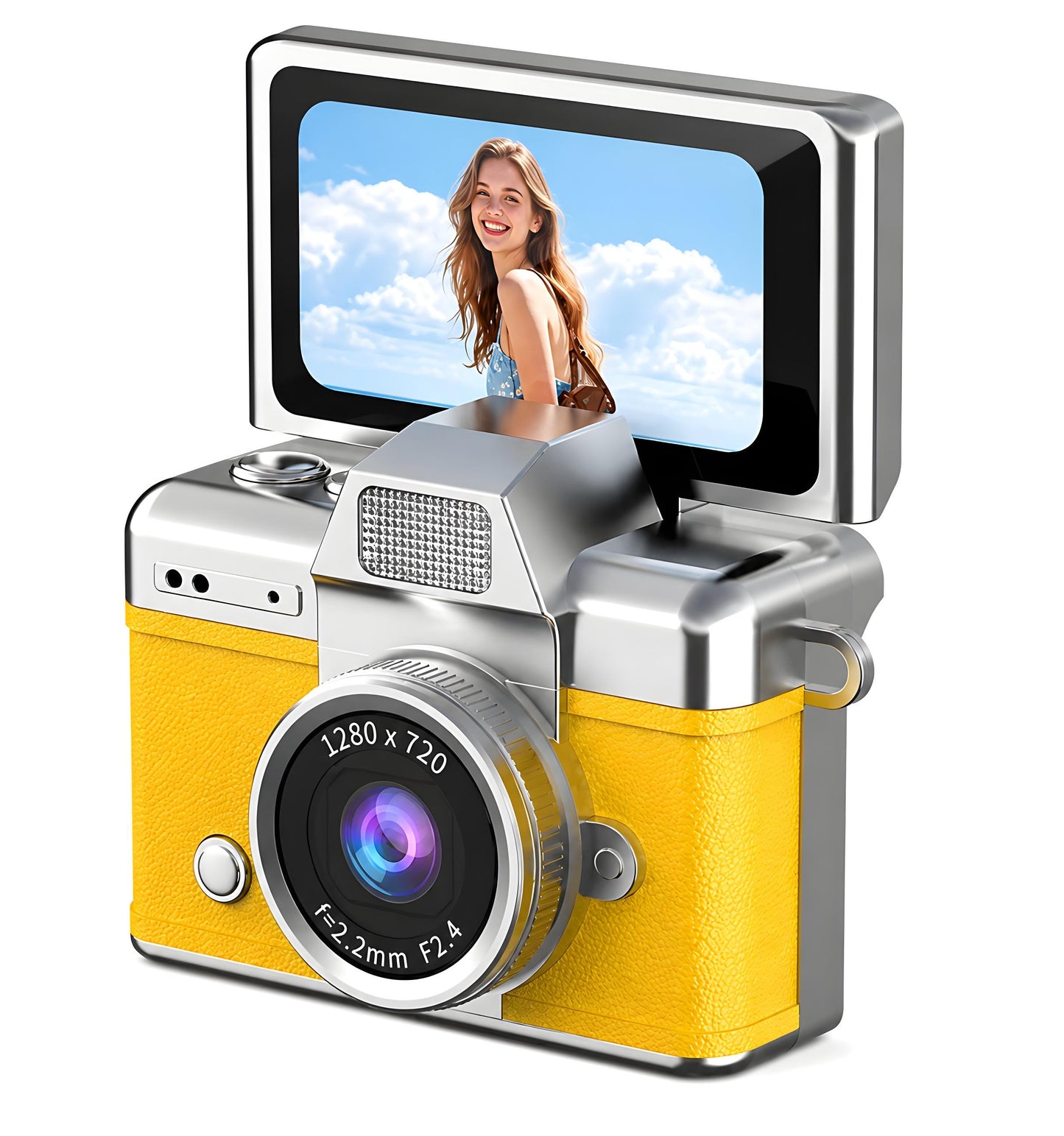 Charm Camera® - Dönen Ekranlı Mini Kamera